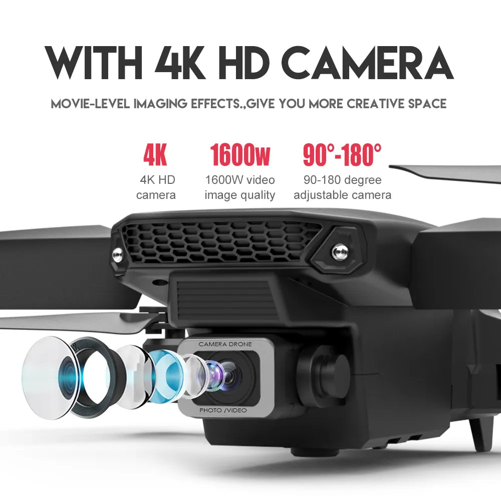 4K HD Foldable Drone Camera