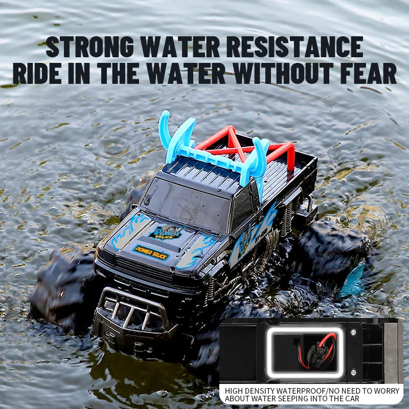 2.4G Amphibious Climbing Four-wheel RC Car