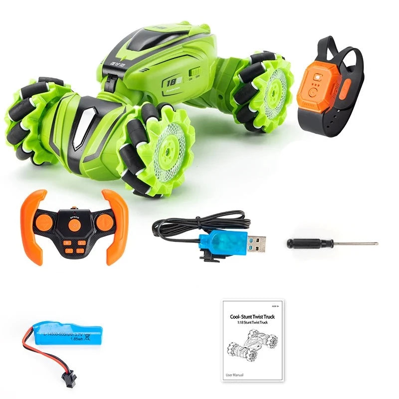 Gesture Sensing Programming Twist Stunt RC Car