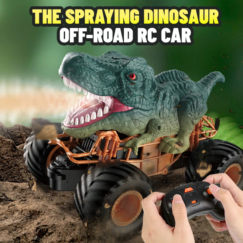 Spray Dinosaur Off-Road RC Car Toy